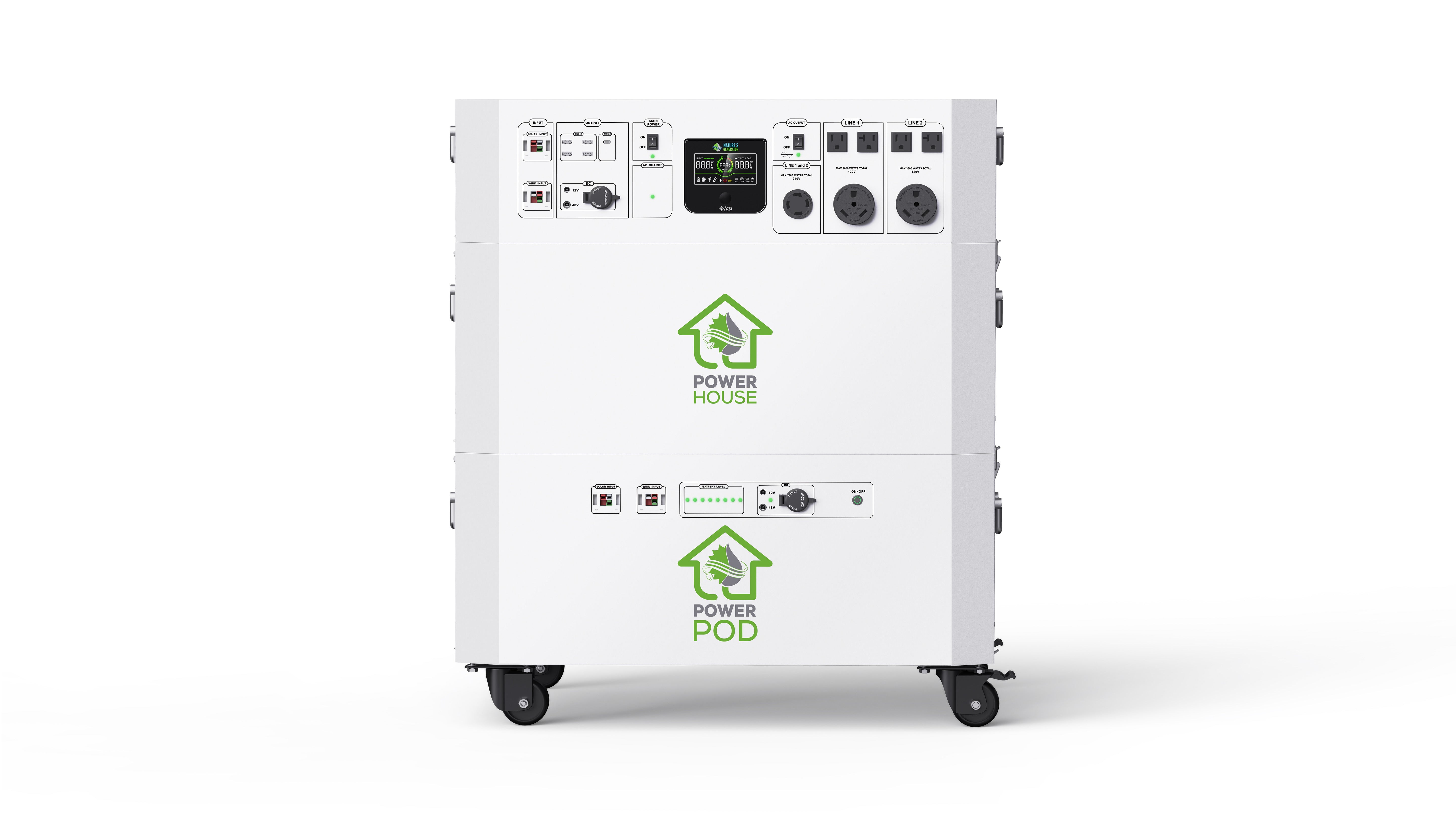 Nature's Generator Powerhouse + Power Pod