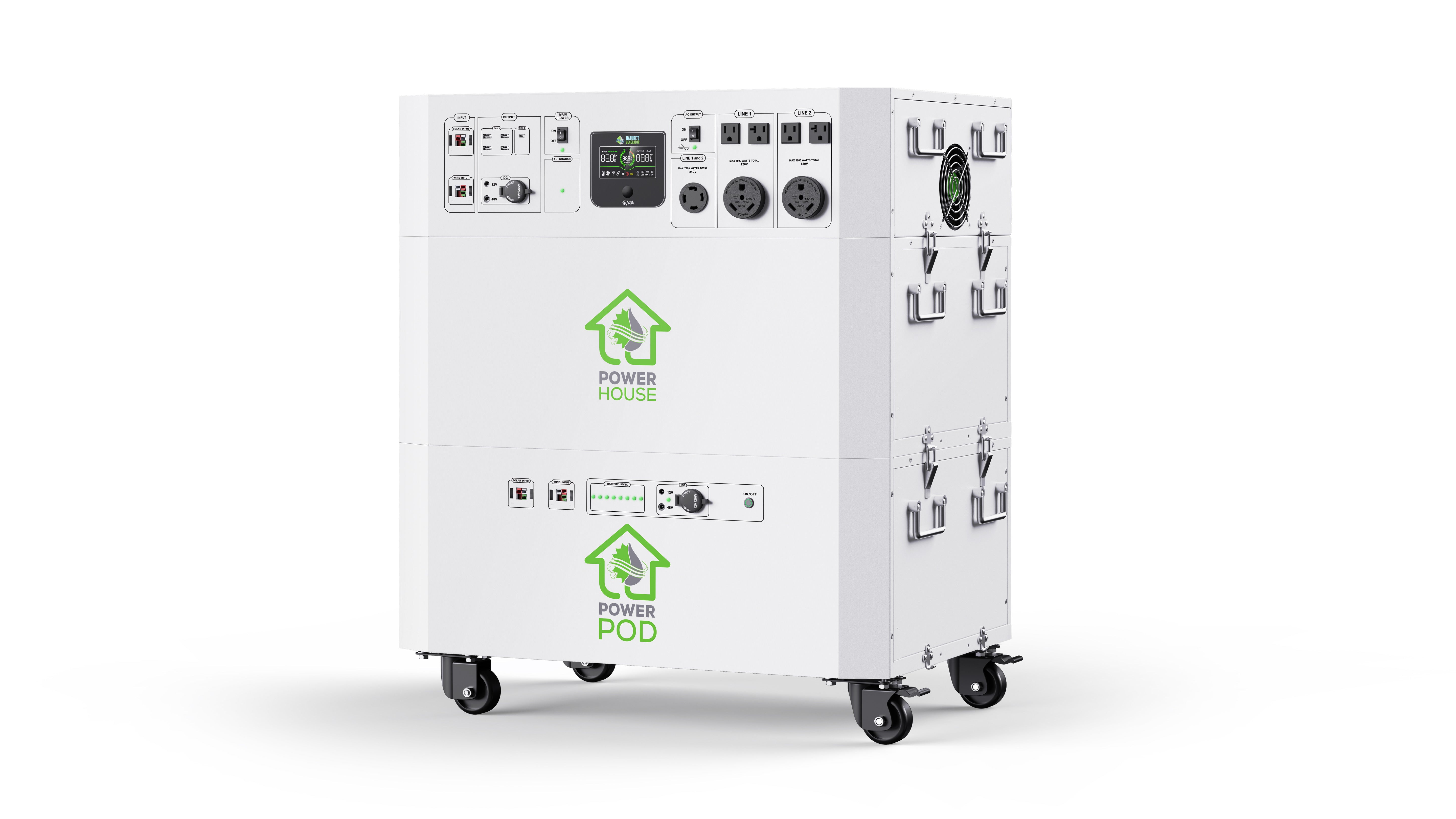 Nature's Generator Powerhouse + Power Pod