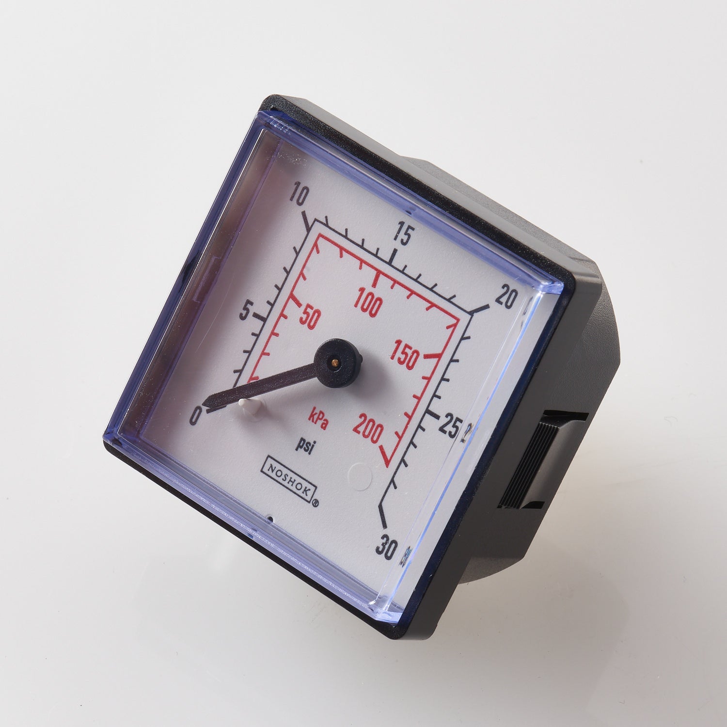 Square Faced Pressure Gauge