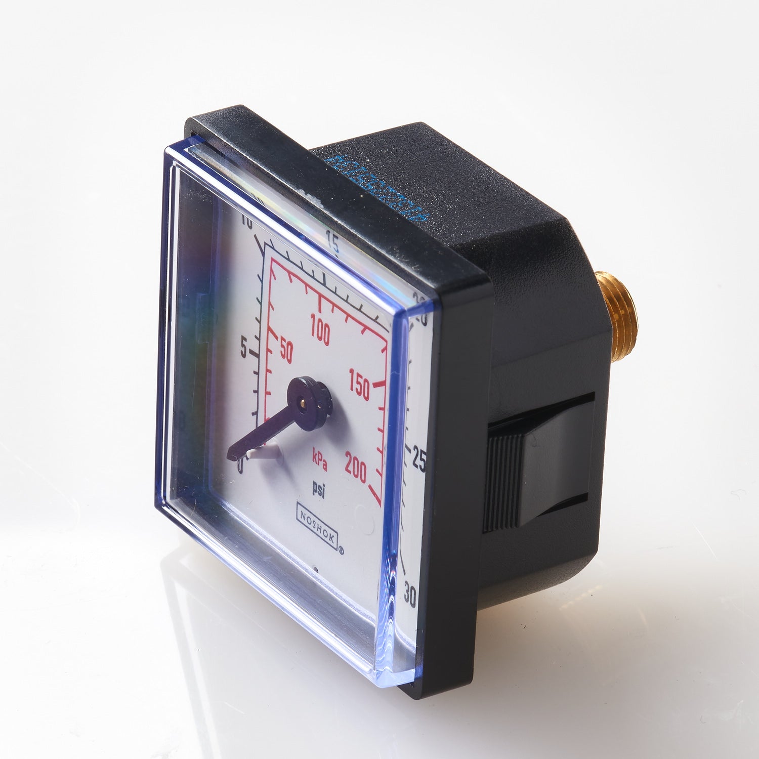 Square Faced Pressure Gauge
