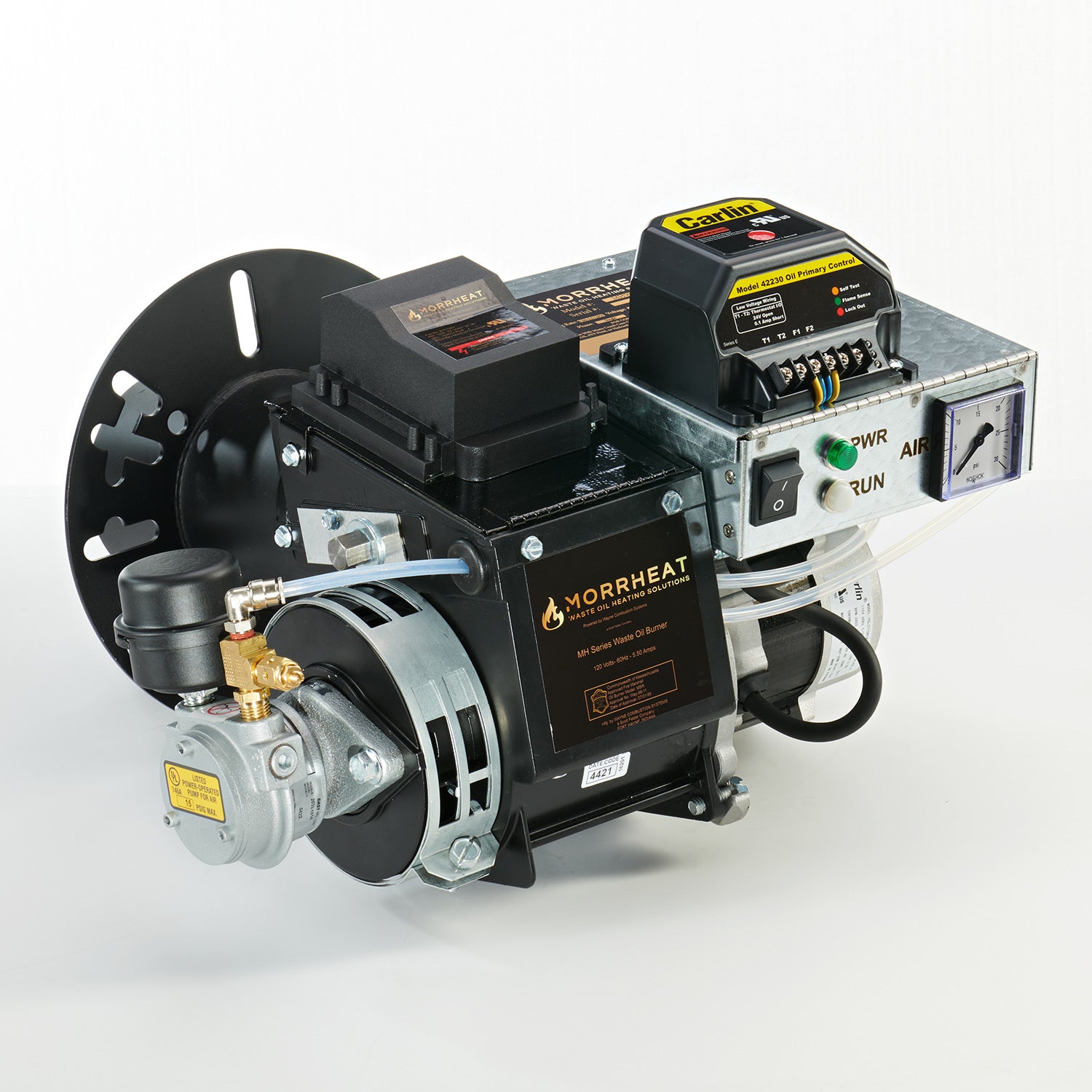 Burner Assembly w/ On Board Air Compressor- 120V or 240V