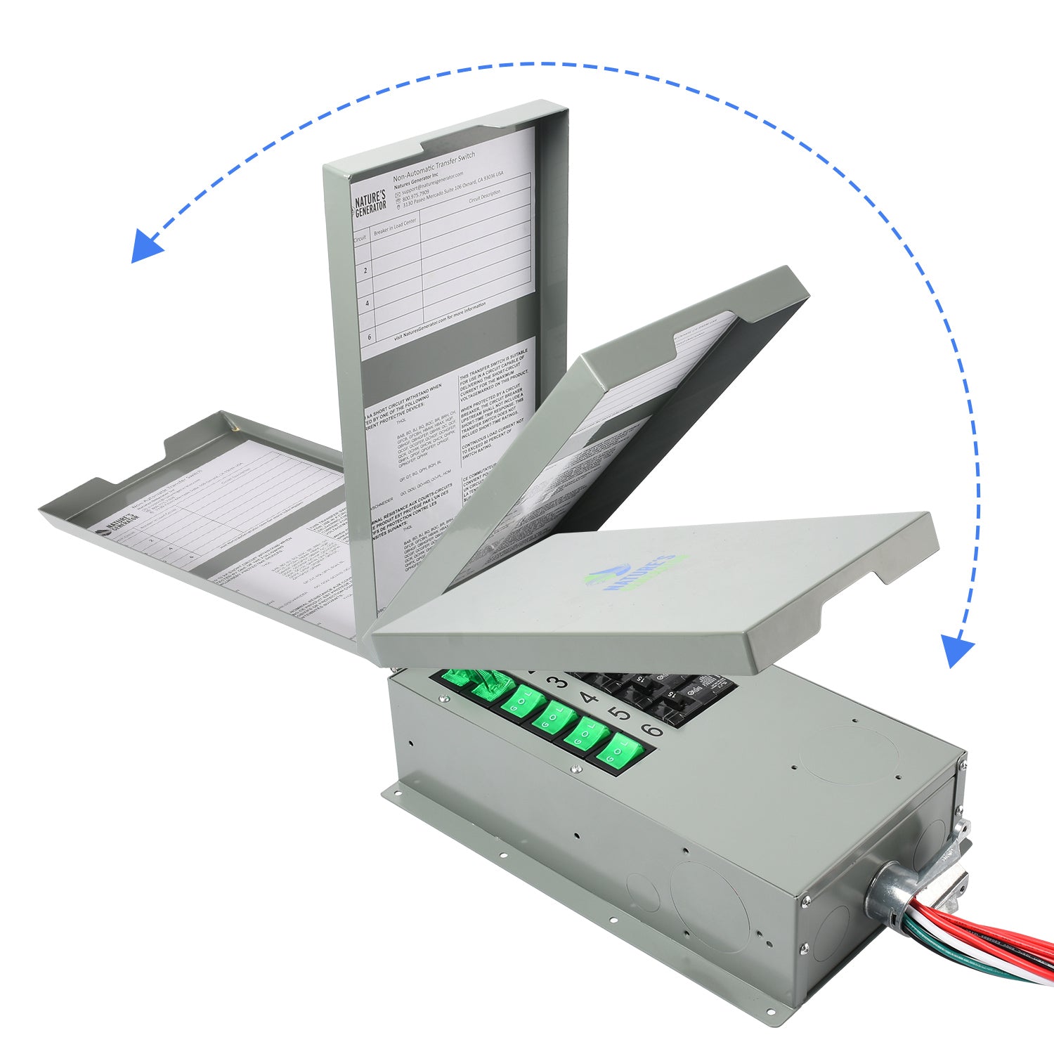 Nature's Generator Powerhouse Power Transfer Switch Kit