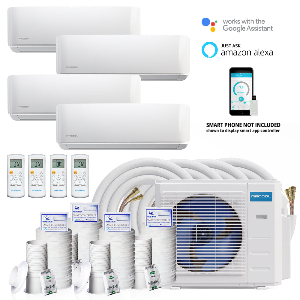 MRCOOL DIY 3rd Gen Multi-Zone DIY-MULTI4-36HP230