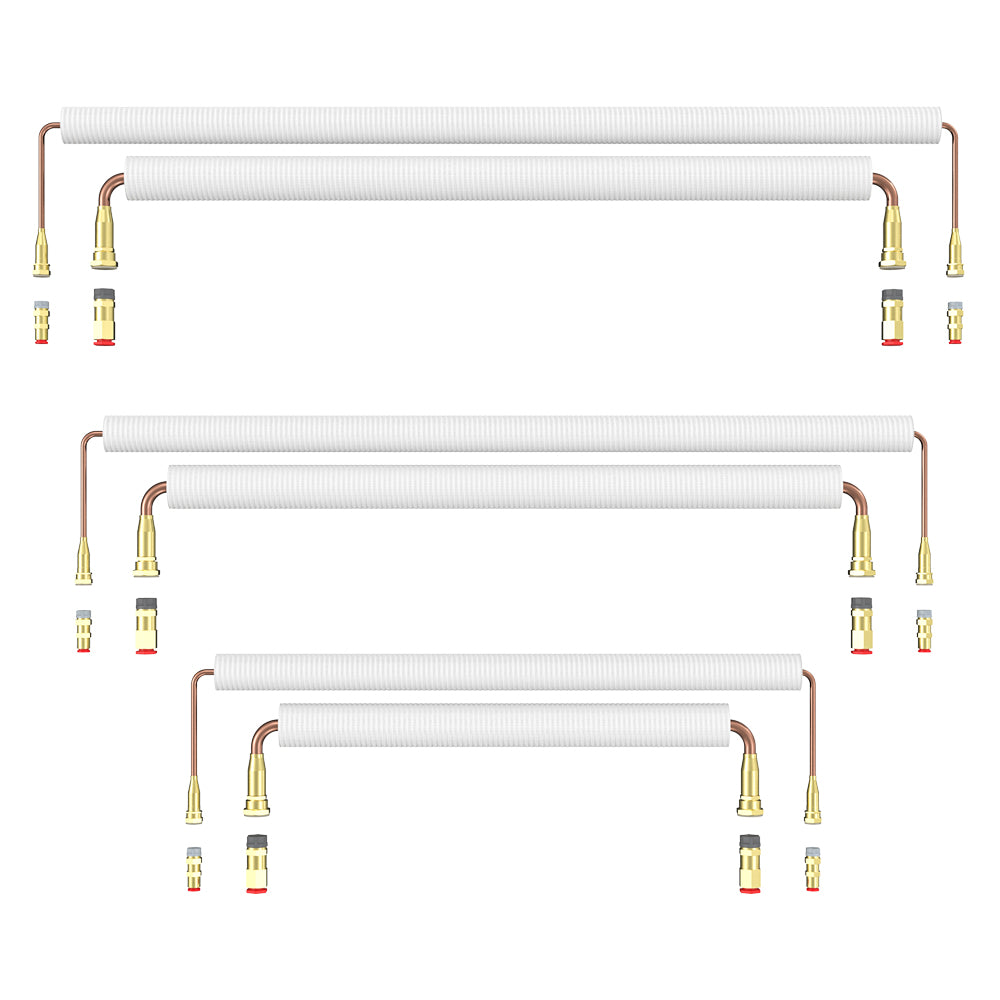 GeoCool No-Vac Prechg. Lineset- 3/8"-3/4"