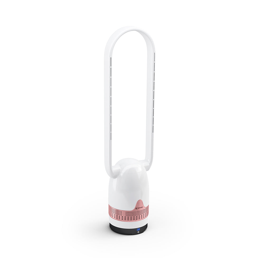 MRBREEZE Oval Bladeless Fan and Air Purifier