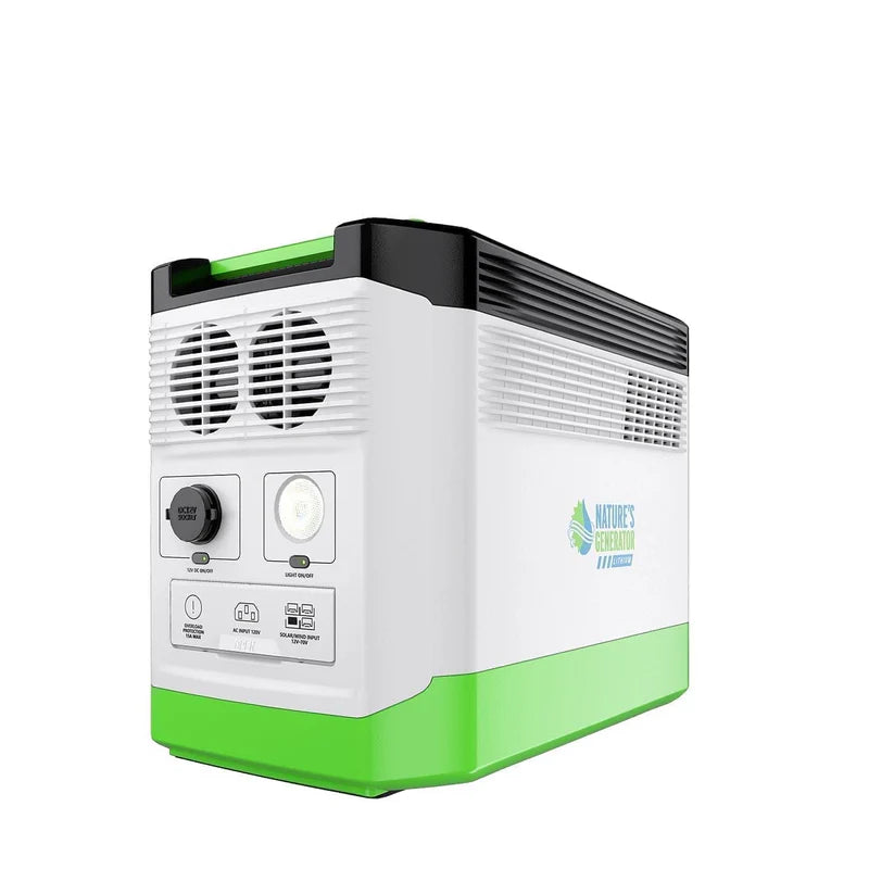 High Capacity Expandable Lithium 1800 Power Station x2 + Link Cable
