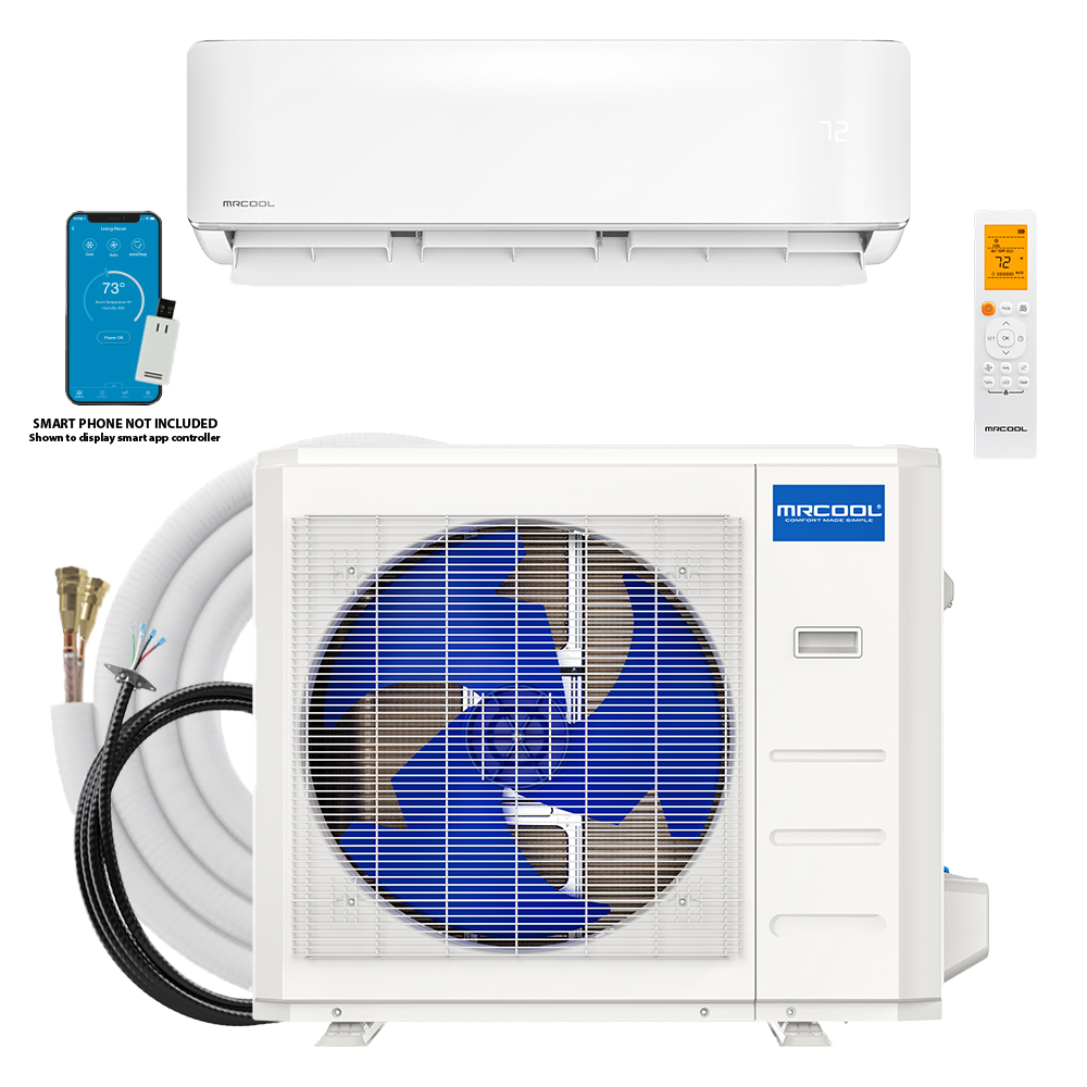 MRCOOL DIY 5th gen Single-Zone Mini-split Bundle DIY-36-HP-WM-230D25-O