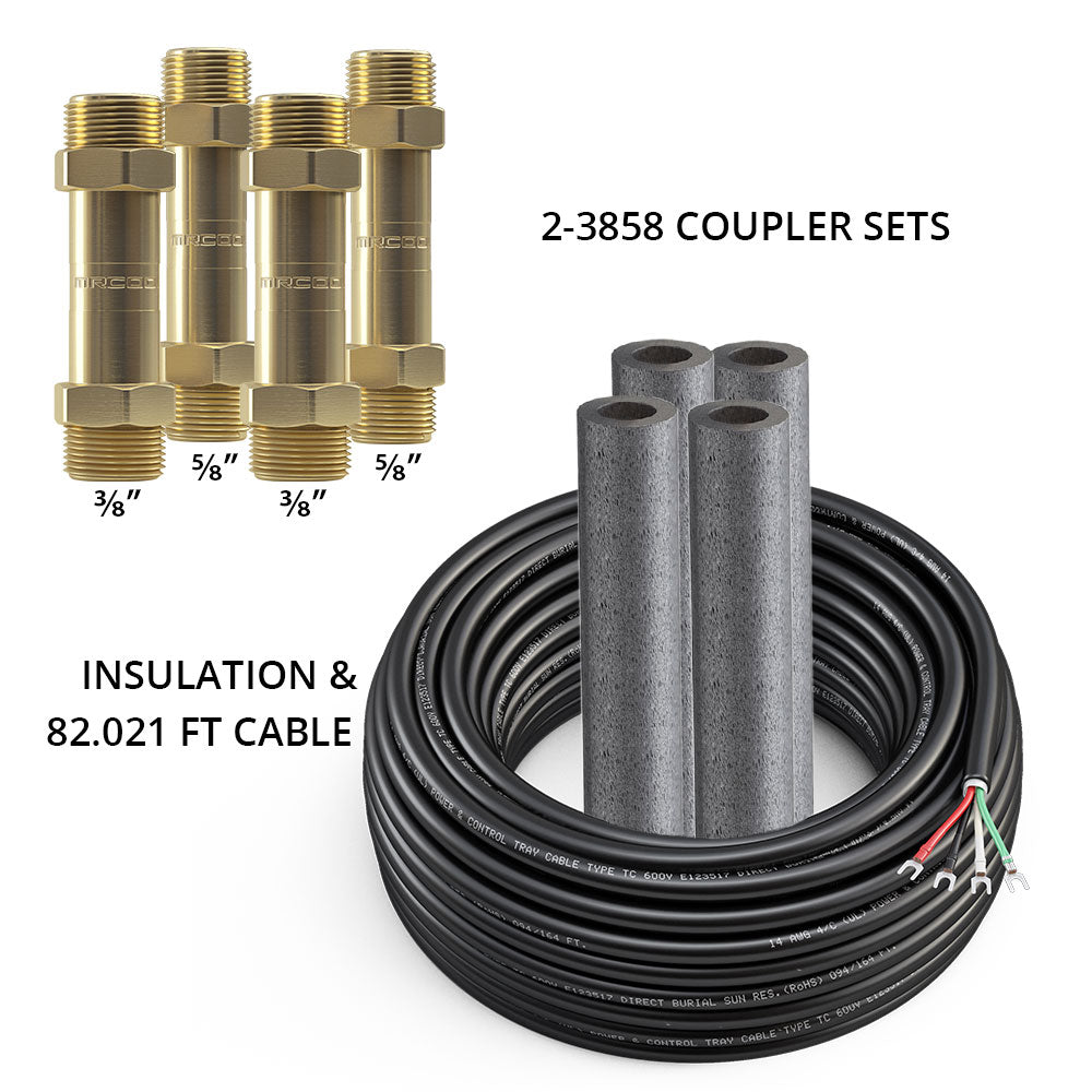 MRCOOL Line Set Fittings DIYCOUPLER-3858K75